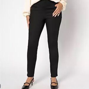 New Belle by Kim Gravel Black MegaModal Chic Leggings Pants / 14 regular